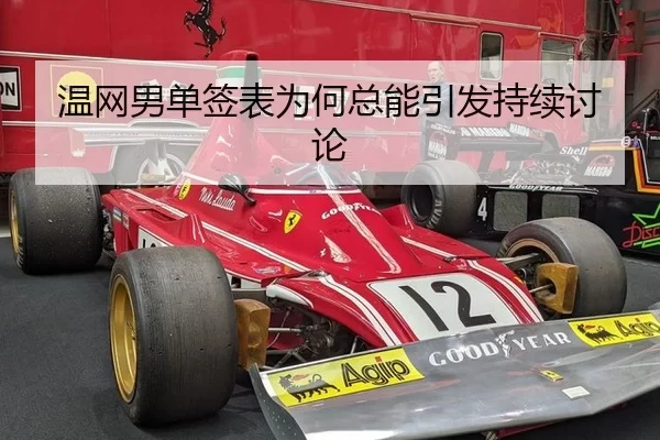 温网男单签表为何总能引发持续讨论